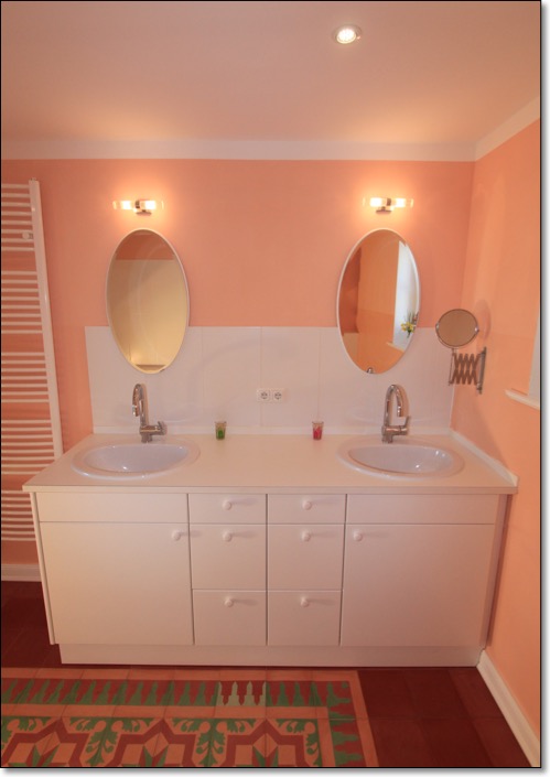 Tischlerei Hamburg Holzwerkstatt Kaesebier - Badezimmermöbel - Waschtisch