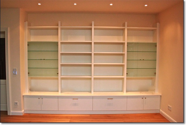 Tischlerei Hamburg Holzwerkstatt Kaesebier - Bücherwand_tischler_hamburg