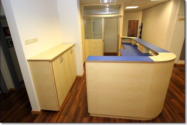 Tischlerei Hamburg Holzwerkstatt Kaesebier - Empfangstresen_tischler_hamburg