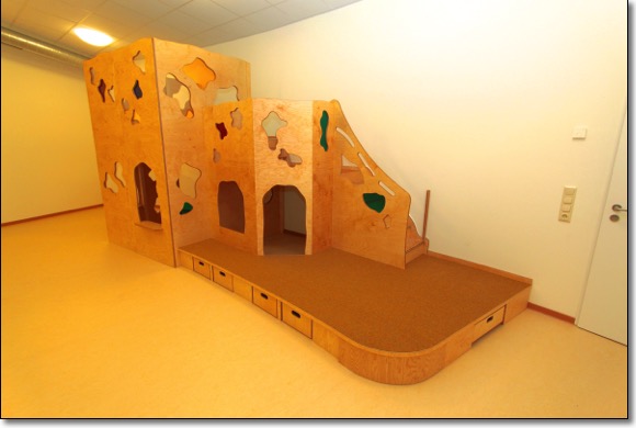 Tischlerei Hamburg Holzwerkstatt Kaesebier - Baupodest, Spielpodest, Krippenpodest, Schlafpodest